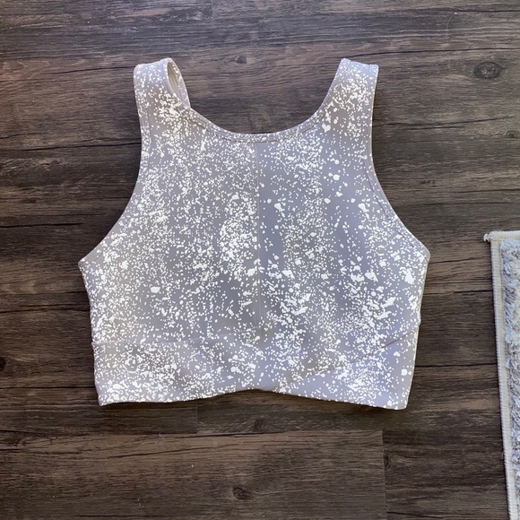 lululemon athletica Tops - Reflective lululemon crop tank